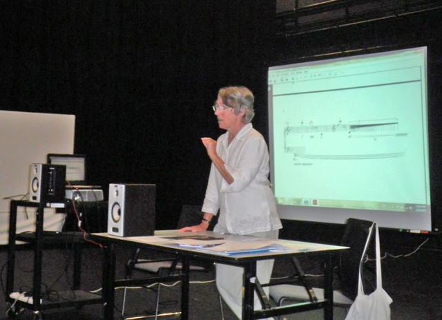 2011: Nicola taking masterclasses in Singapore